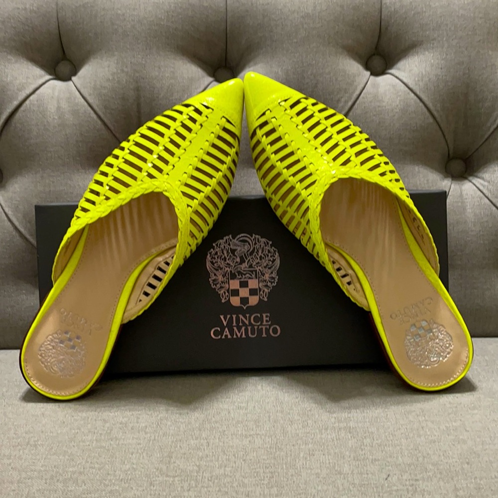 Vince Camuto Morley Woven Pointy Toe Mule - NEW